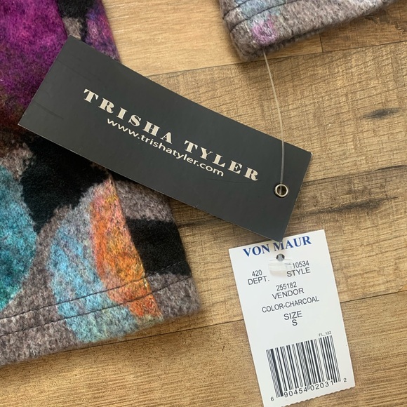 Trisha Tyler Cowl-neck Tunic NWT S - Picture 3 of 10